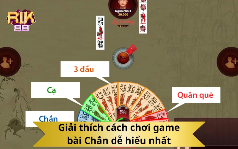 Giải thích cách chơi game bài Chắn dễ hiểu nhất