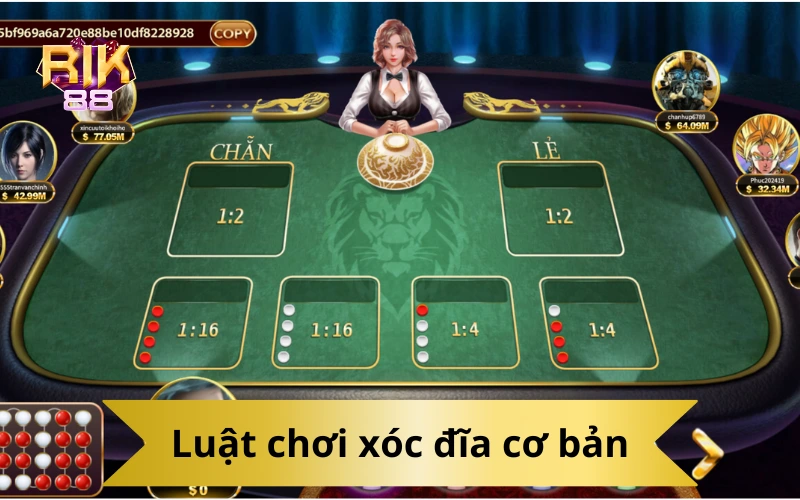 Luật chơi cơ bản của xóc đĩa anh em nên biết
